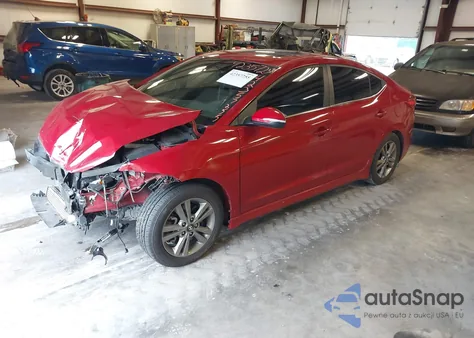 2018 Hyundai Elantra Sport из США, поврежденный, VIN KMHD04LB6JU480878